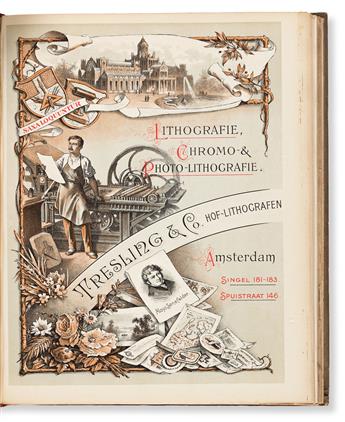 [SPECIMEN BOOKS —THREE 3 DUTCH PRINTING CATALOGUES]. Group of three Dutch Printing and Art of the Book Exhibition Catalogs.